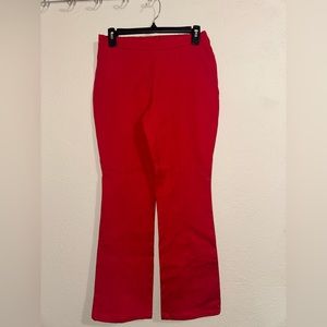 Red pants. Size 6 petite.